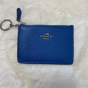 Coach mini keychain wallet